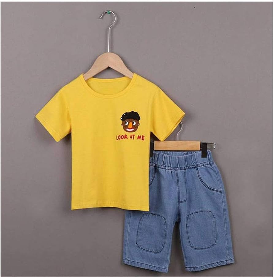Boy's Dress Set  Kids Outfits Set Vacation Playwear Kids Shirt Shorts Clothing